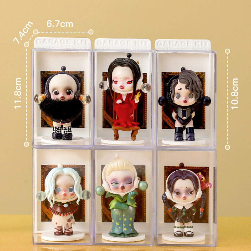 Storage display rack dust cabinet single shelf storage box acrylic hand-made display box