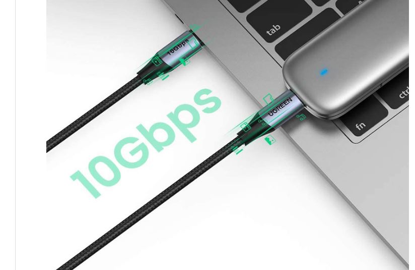Cáp USB Type-C to USB Type C 3.1 Gen 2 Ugreen 80150 (dài 1m) Chính Hãng