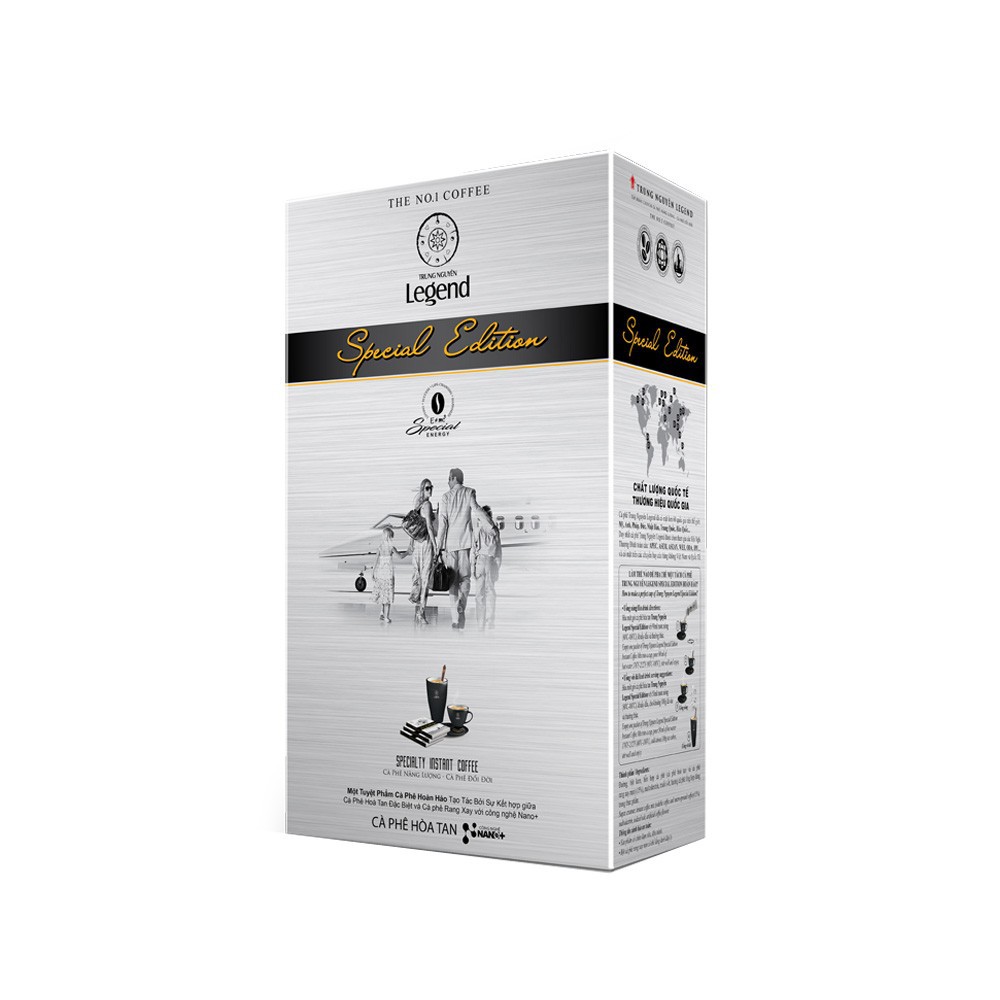 (EDIH18) Cà Phê Trung Nguyên Hòa Tan Legend Special Edition (18 gói/ hộp)