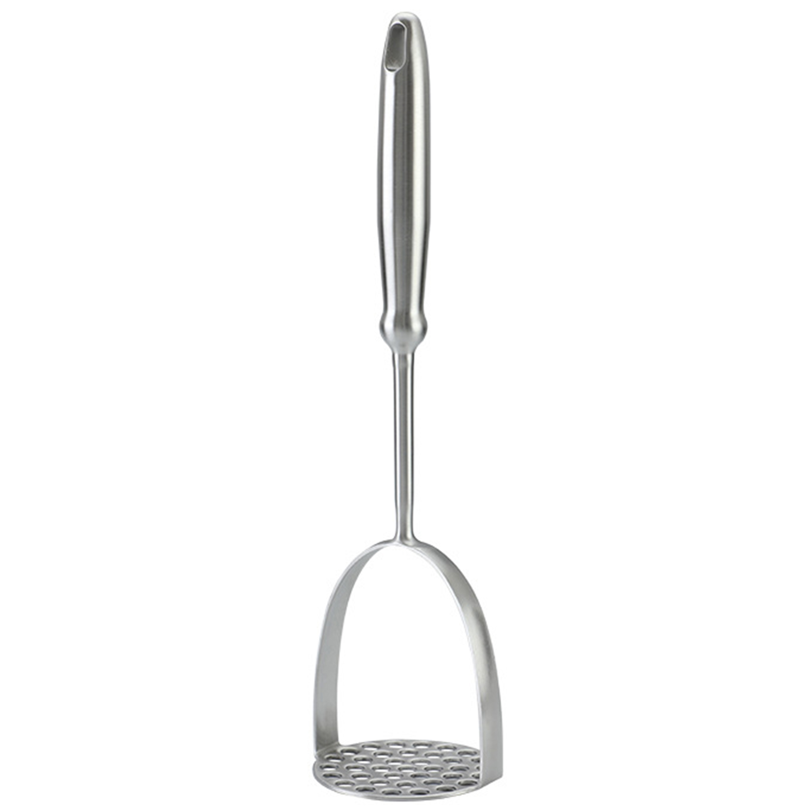 Terylin Kitchen Potato Masher Anti-scalding Potato Masher 304 Stainless Steel Potato Masher Long Handle Food Grade Multifunctional Manual Carrot Vegetable Masher Kitchen Gadgets