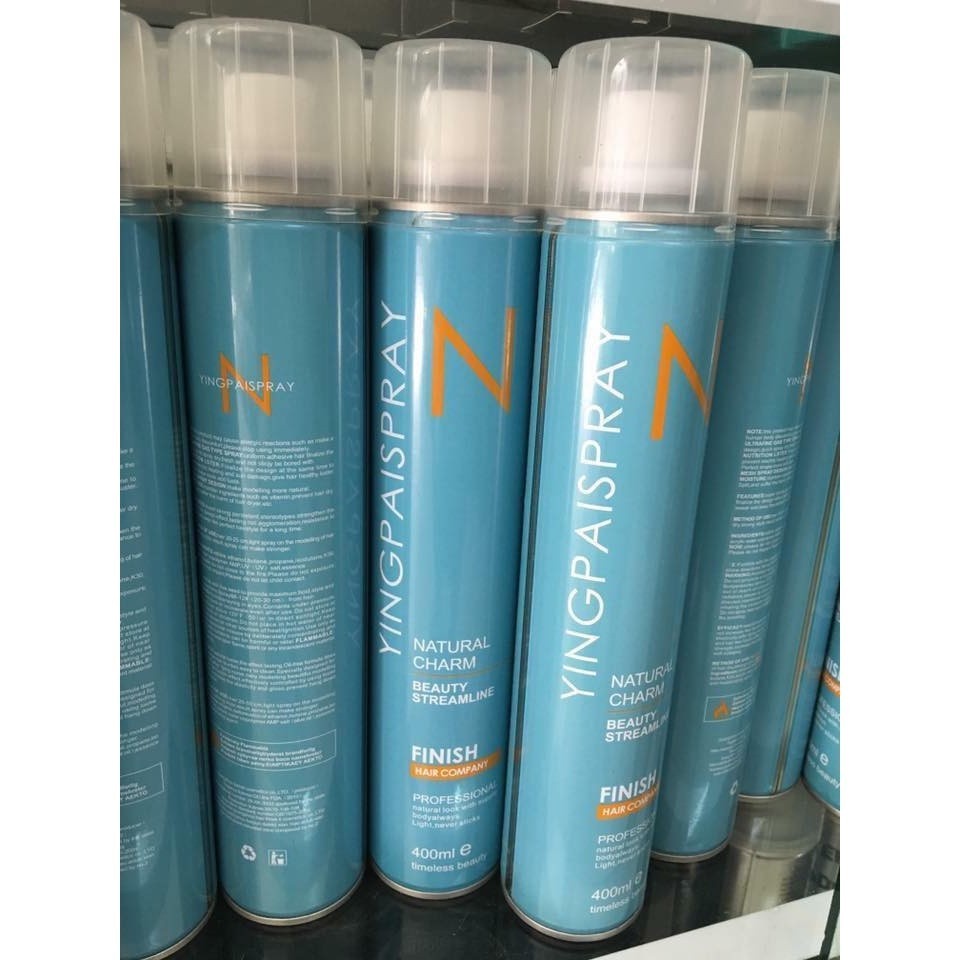 [ Sale giá sốc ] - gôm xịt  giữ nếp tóc chữ N