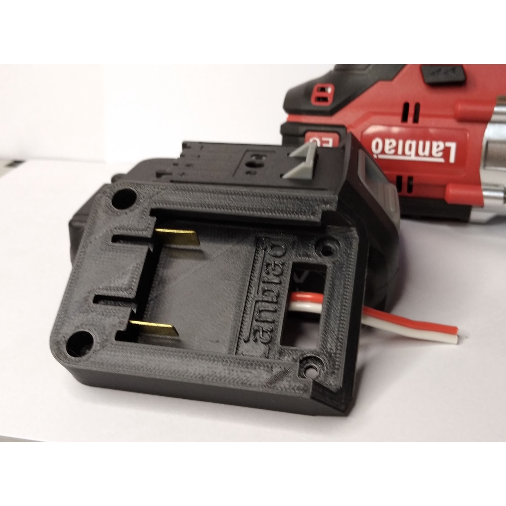 Đế lấy nguồn từ pin Lanbiao 20v