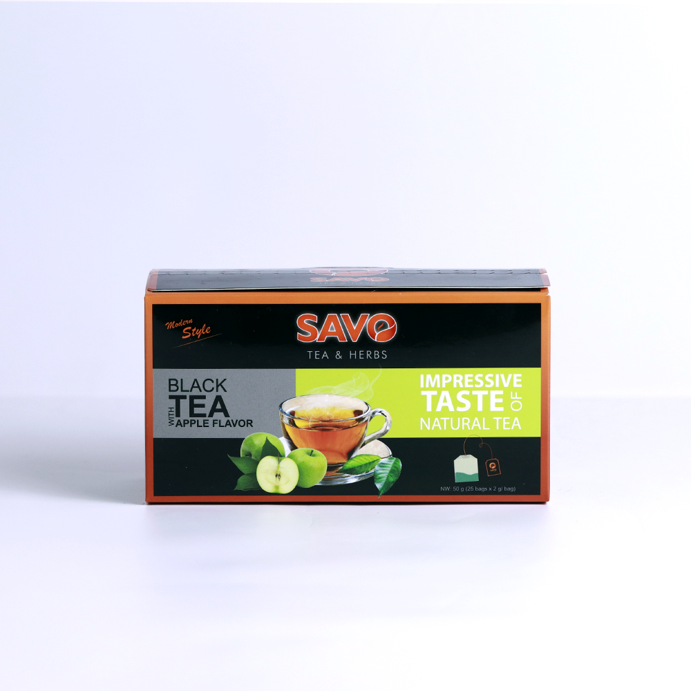 SAVO TRÀ TÚI LỌC - VỊ TÁO (Hộp 25 túi)