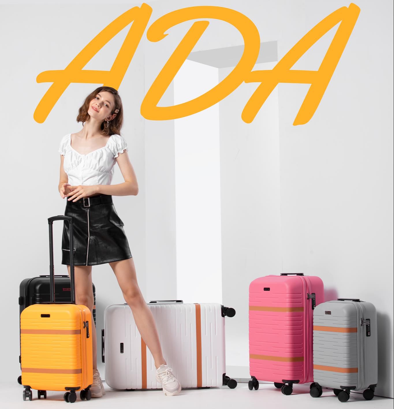 Vali kéo du lịch ROVER Ada - Size Ký Gửi (Size 24)