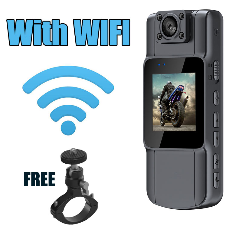 JOZUZE B23 1080P HD WIFI Mini Camera Portable Digital Video Recorder BodyCam Infrared Night Vision Police Cam Small Camcorder.