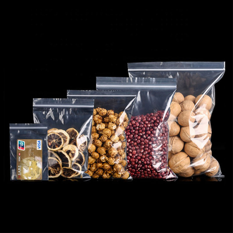 100gr túi zipper chỉ đỏ DandiHome - Bấm chọn size