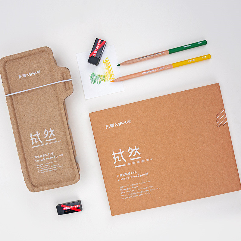Bộ chì màu MIYA ERASABLE coloured pencil