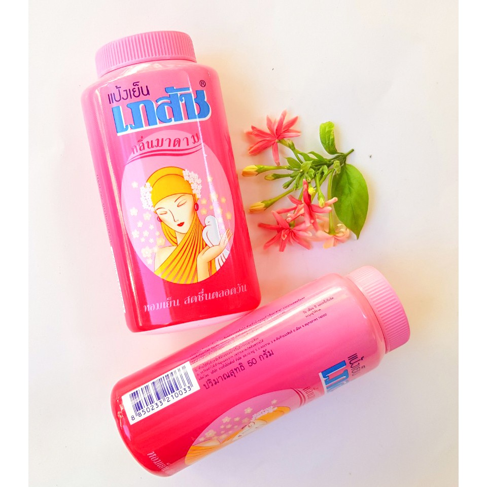 Phấn lạnh bồ câu Bhaesaj Thái Lan (Cooling Powder) 50gr