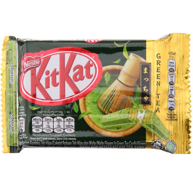 Bánh Xốp Phủ Socola Kitkat Nestle 102g (6 Thanh)