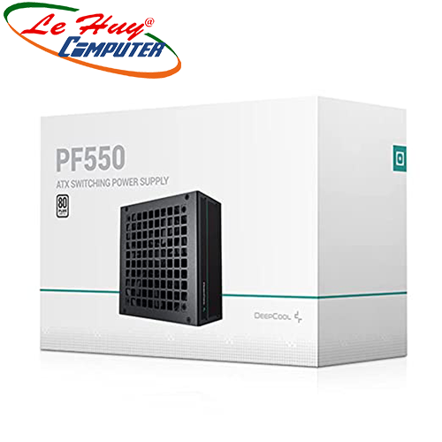 Nguồn máy tính deepcool pf550d 550w 80 plus white