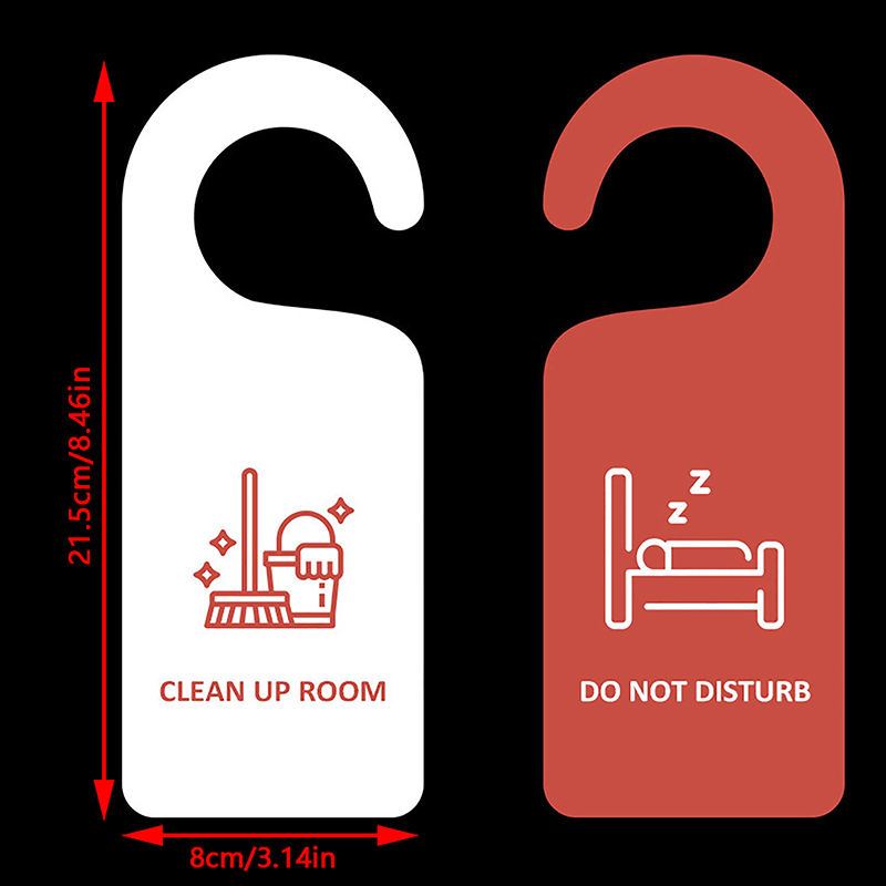 Do Not Disturb Door Sign Hanging Sign Shop Pendant Room Cleaning Double ...