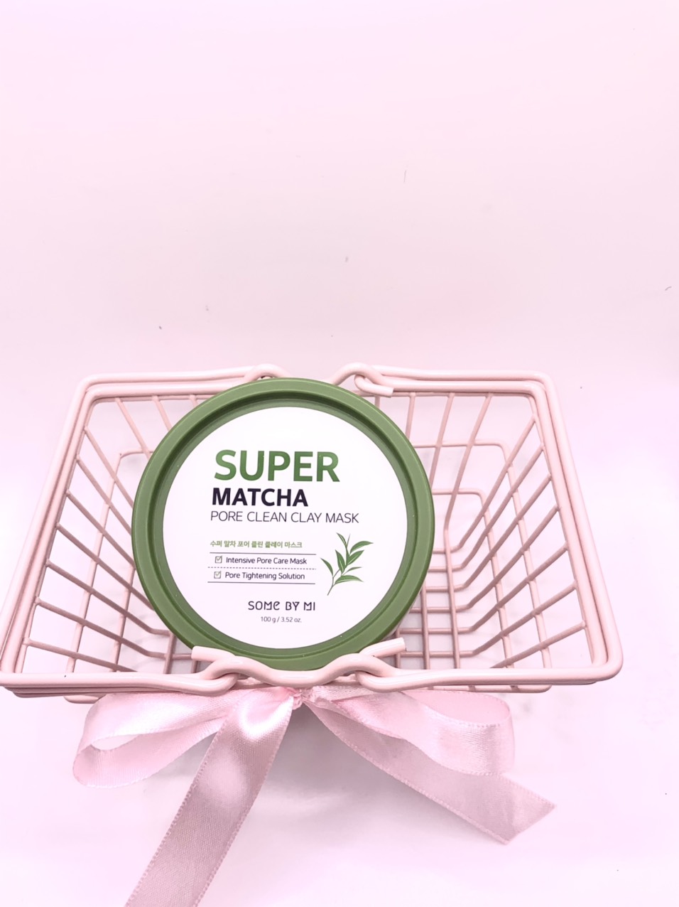 MẶT NẠ ĐẤT SÉT SOME BY MI SUPER MATCHA PORE CLEAN CLAY MASK 100G