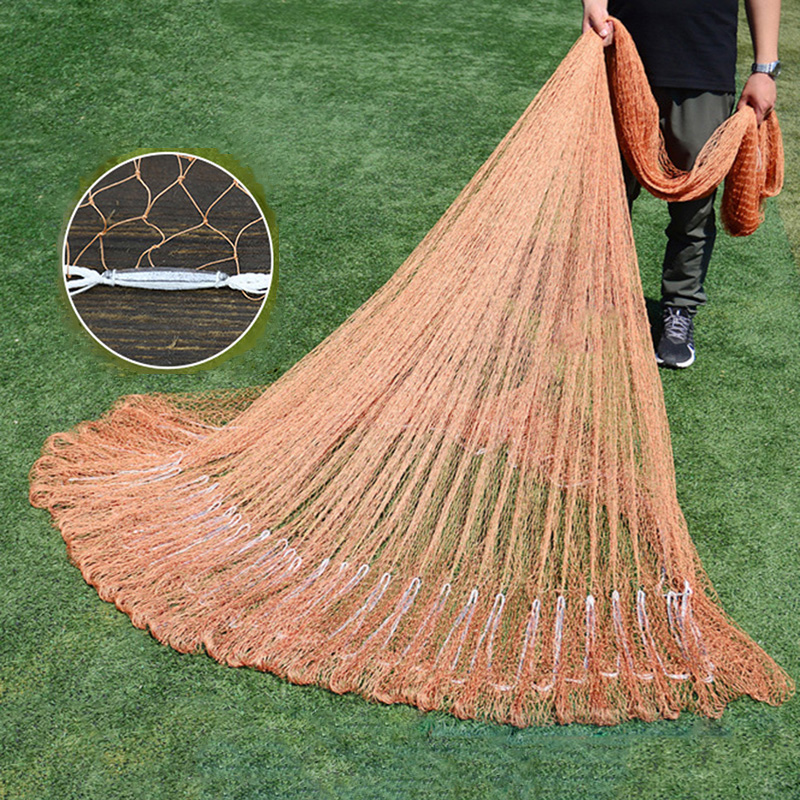 Nsbk53eemmt Lawaia Fishing Net Fish-Shape Pendant Hand Cast Net Traditional  Handmade Nylon Woven Weighted Fishing Net