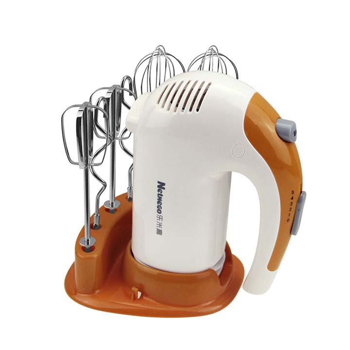 Máy đánh trứng cầm tay, Máy đánh kem 5 tốc độ chính hãng Netmego