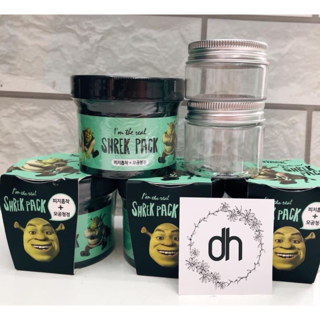 Mặt nạ đất sét Dreamworks Shrek I'm The Real Shrek Pack hũ 110g Duduhouse