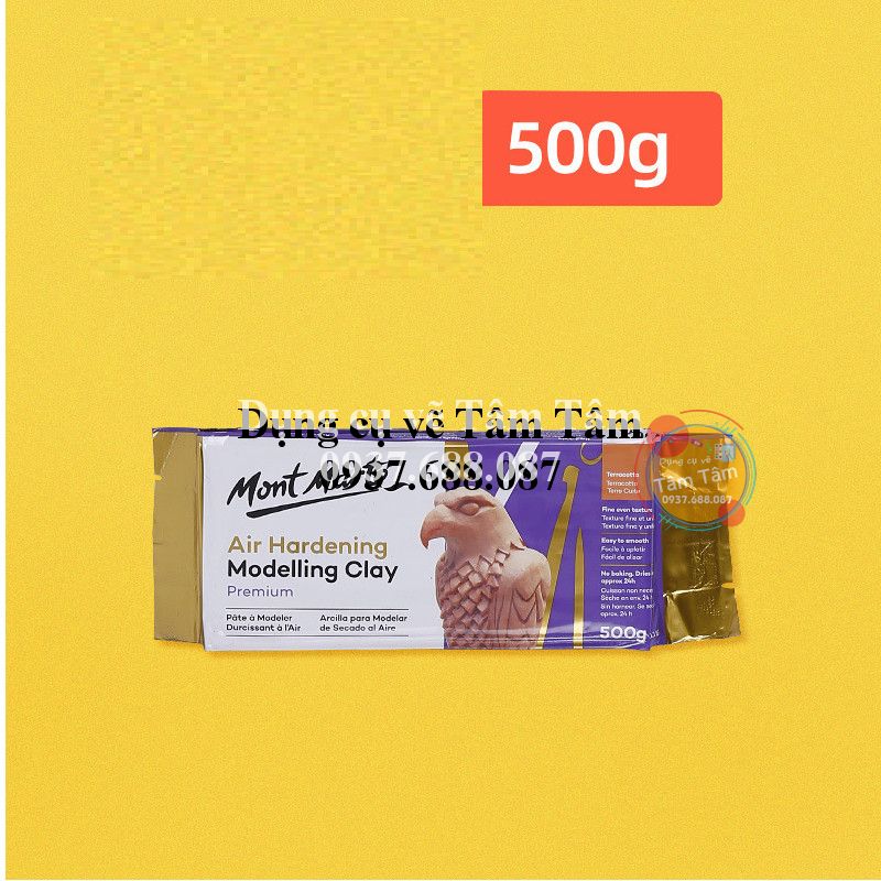 Đất sét tự khô Mont Marte, Premiium Air Hardening Modelling Clay Mont Marte-Dụng cụ vẽ Tâm Tâm