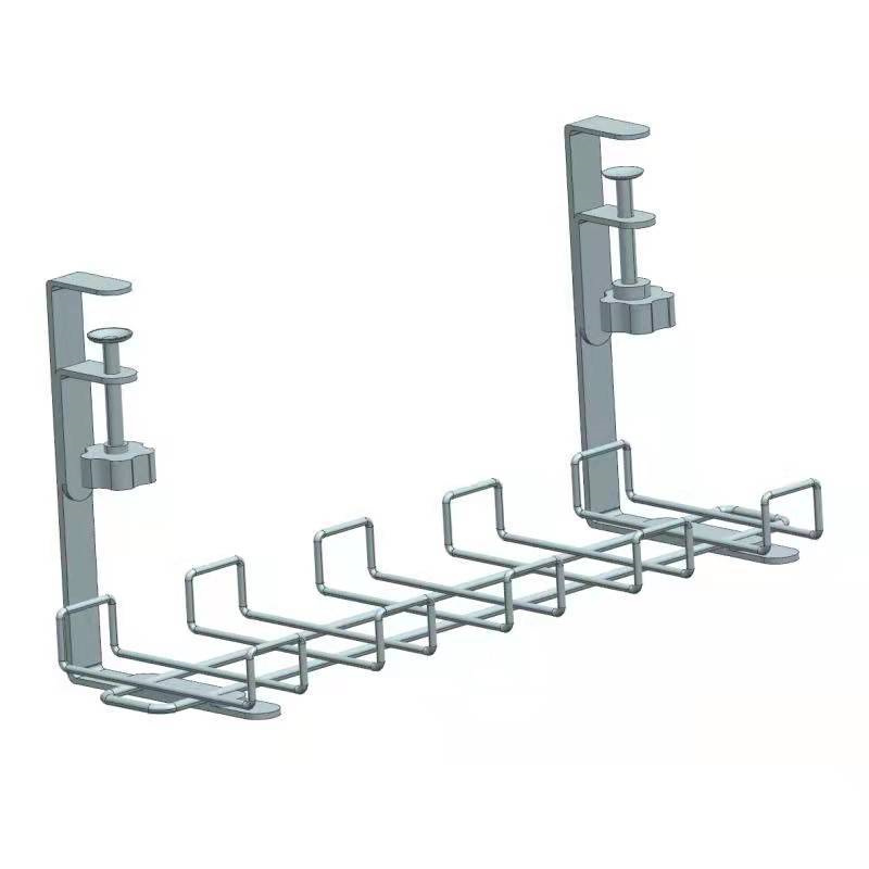 Adjustable plug-in storage rack, office desk cable management rack, cable battery data cable sorting and storage