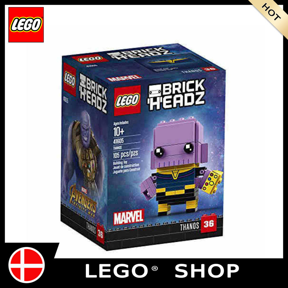 100% Original] LEGO BrickHeadz Thanos 41605 Building Kit (105