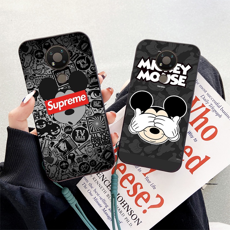 Nokia 3.4 Casing Mickey Mouse Cartoon Shockproof Phone Case