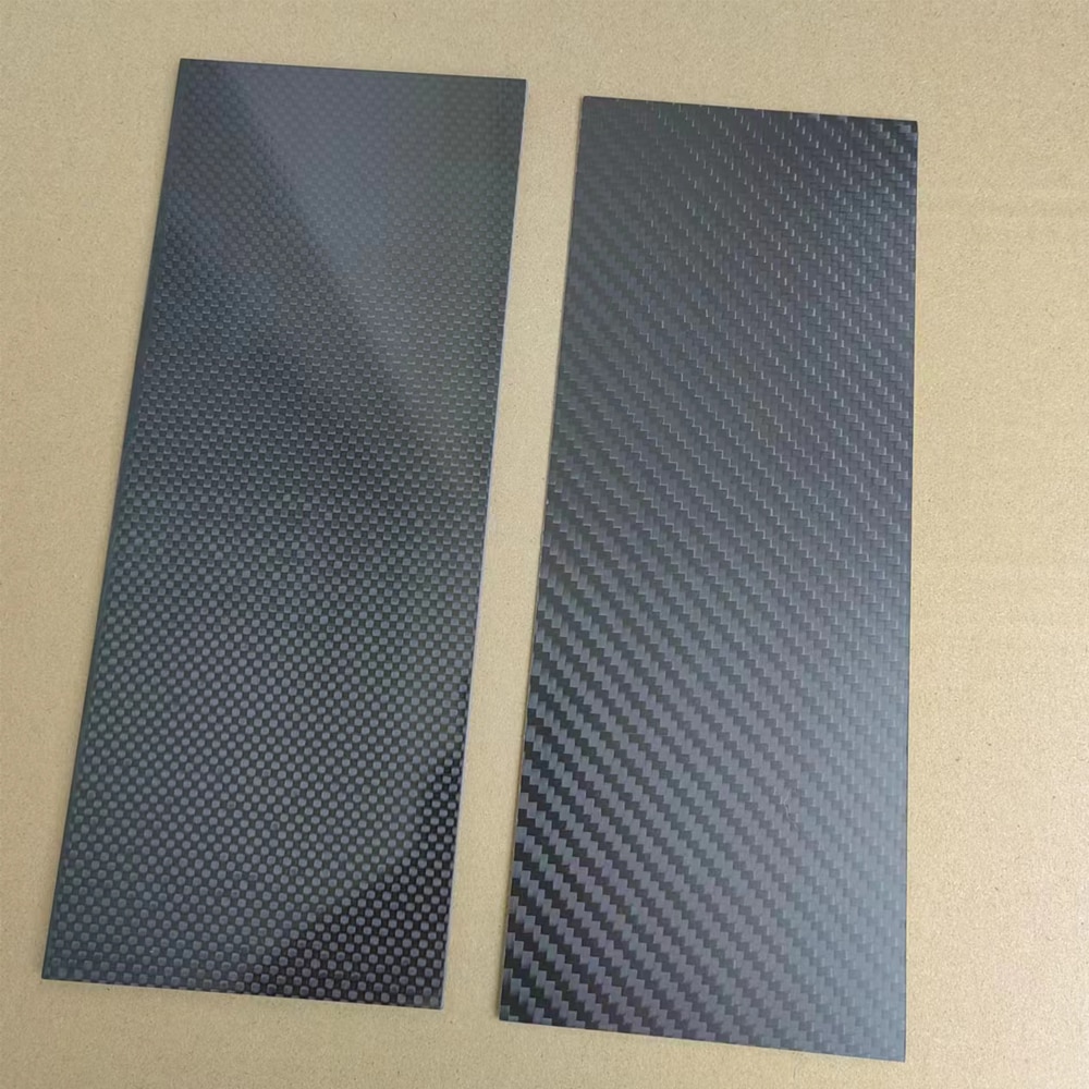 ‘；。【； 1pcs 100mmx250mm 3k high hardness carbon fiber sheets 100% pure carbon panel board 0.5mm-5mm thickness carbon fiber model materi