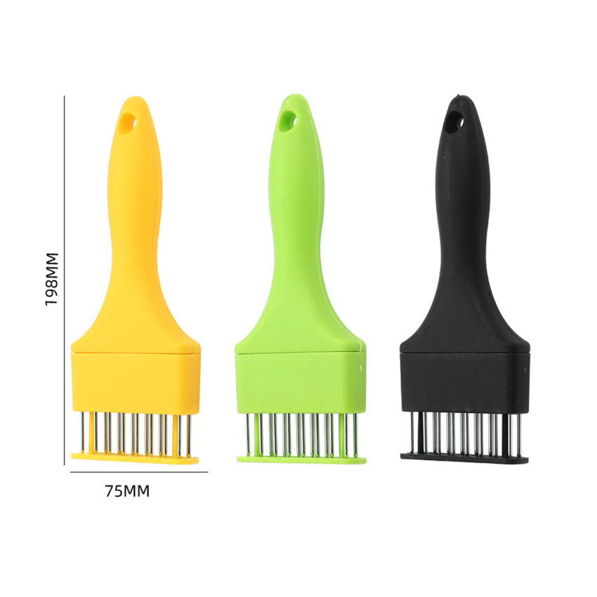 Chuyên Nghiệp Kim làm mềm thịt thép không gỉ bít tết Tenderizer búa dụng cụ nhà bếp dụng cụ nấu ăn xương sườn ngắt thịt Beater