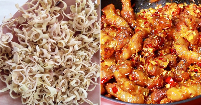 Củ sả cắt lát sấy khô gói 100g thơm ngon
