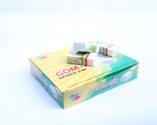 Gôm tẩy Thiên Long E-06