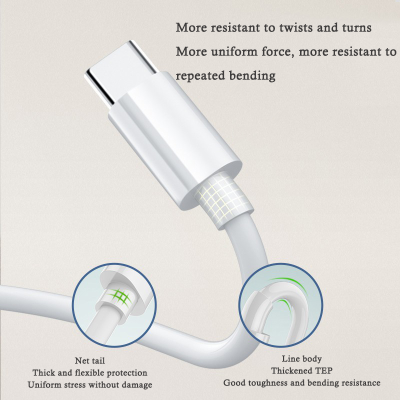 6A loại USB C cáp cho Huawei Mate 40 p40pro supercharge 66W sạc nhanh USB-C sạc cáp dữ liệu cáp cho Huawei Xiaomi Realme dây dữ liệu
