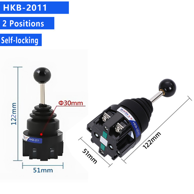 【Exclusive】 Joystick Switch Monolever Rocker Switch 2-Way 4-Way Self ...