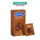DUREX Extra Pleasure Dotted Shape Condom Chocolate 12s. 