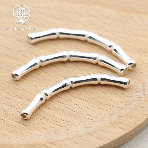 [HCM]Charm S925 Ống đốt tre - NQ Jewelry