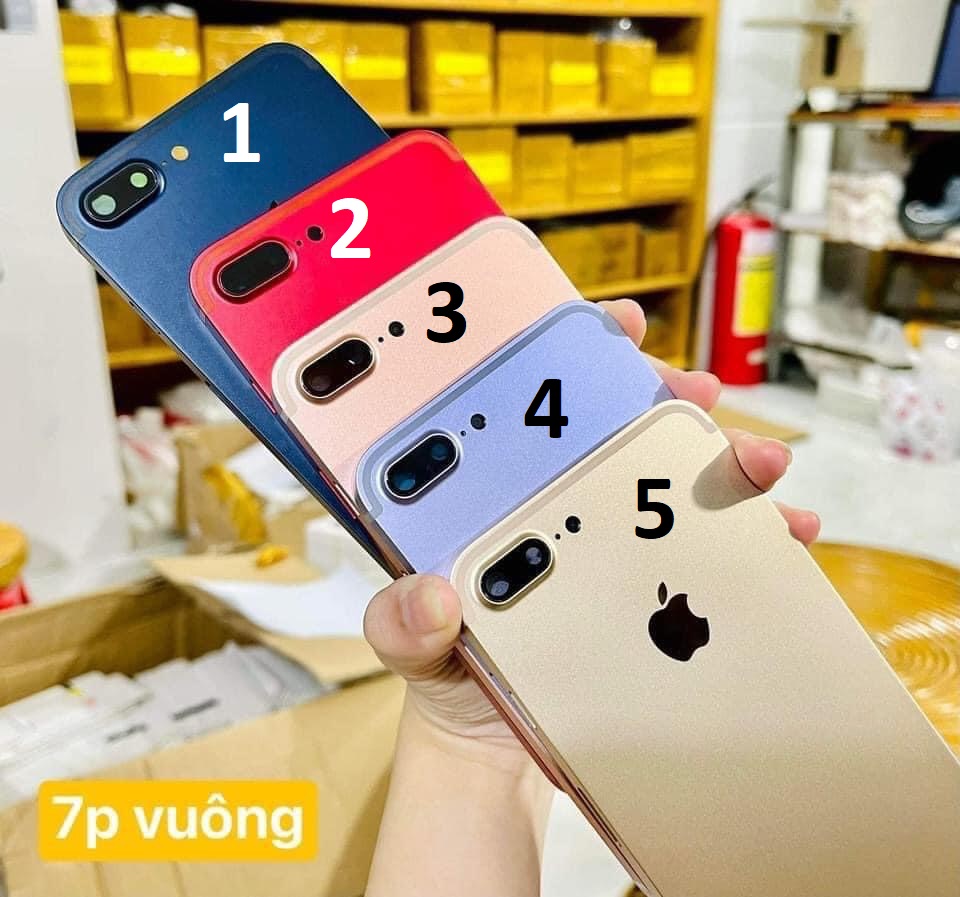 Vỏ viền cạnh vuông dành cho điện thoại 7plus