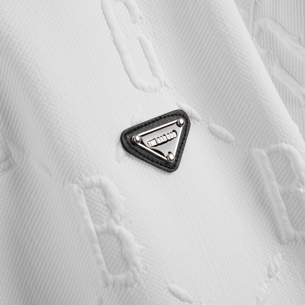 [Mã FAFRIDAY giảm 10k đơn 99k] Áo Polo The Bad God Triangle Pattern