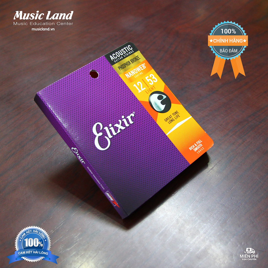 Dây Đàn Guitar Elixir 16052 - Chính Hãng