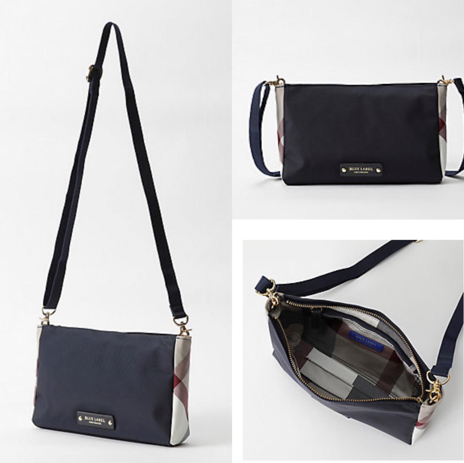 blue label sling bag