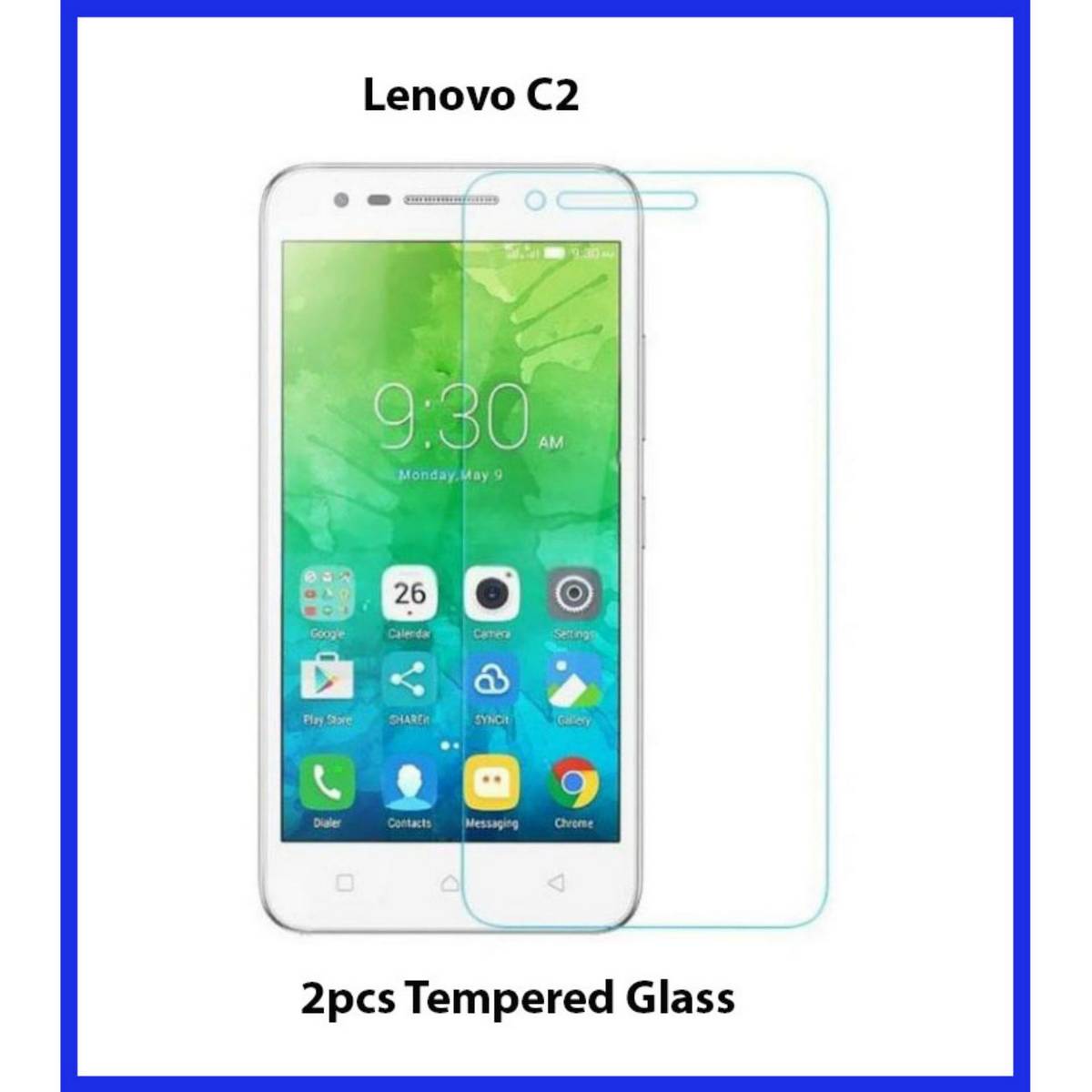 2Pcs Lenovo C2 Power Tempered Glass Screen Protector Polish Glass For Lenovo C2 Power