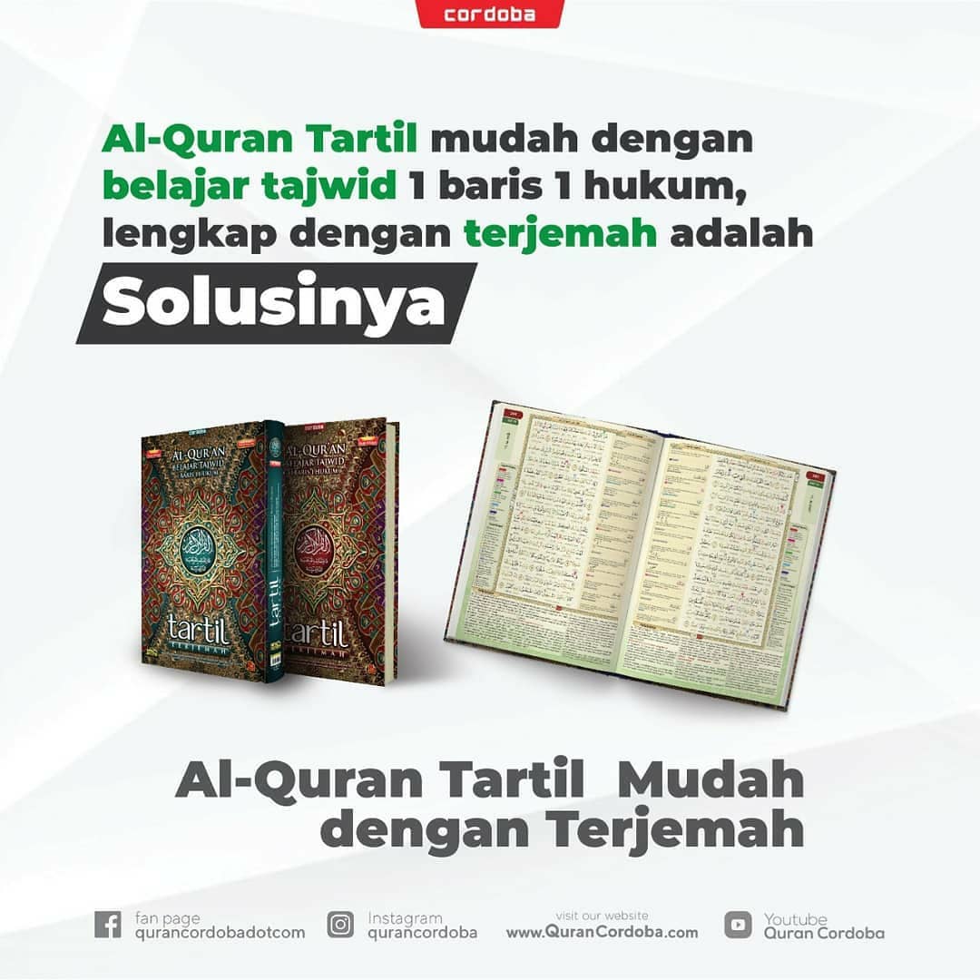 Al Quran Premier Tartil Tajwid Mudah Cordoba A4 Lazada Singapore