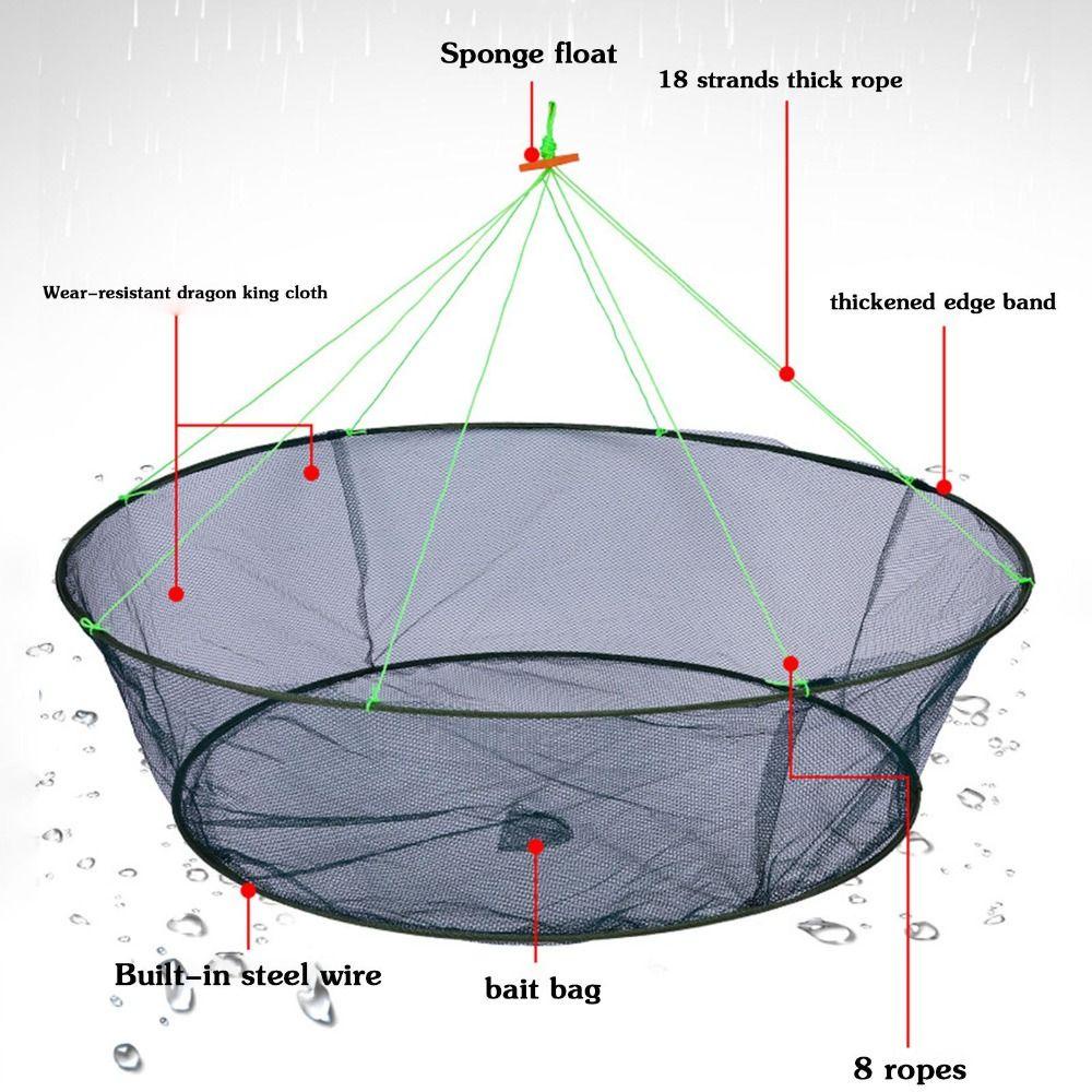 Vó Bắt Tôm Cua Cá Dạng Thả Nổi Tiện Dụng - VT