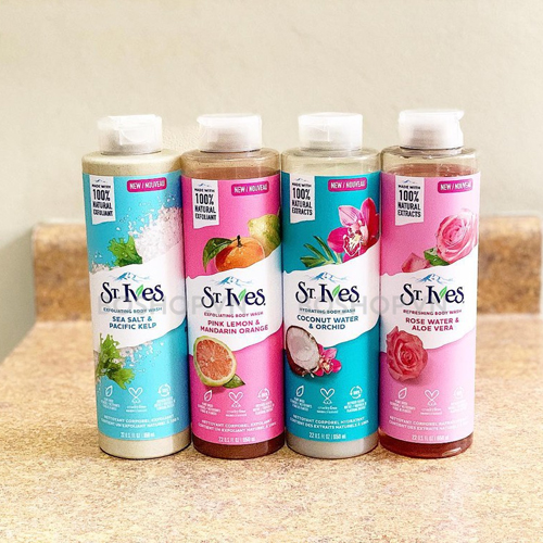 Sữa Tắm St.Ives 650ml Mỹ Đủ Mùi