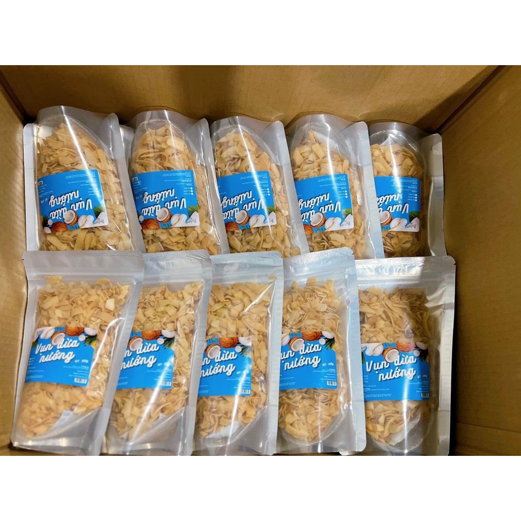 Dừa Miếng Sấy Giòn 200gr