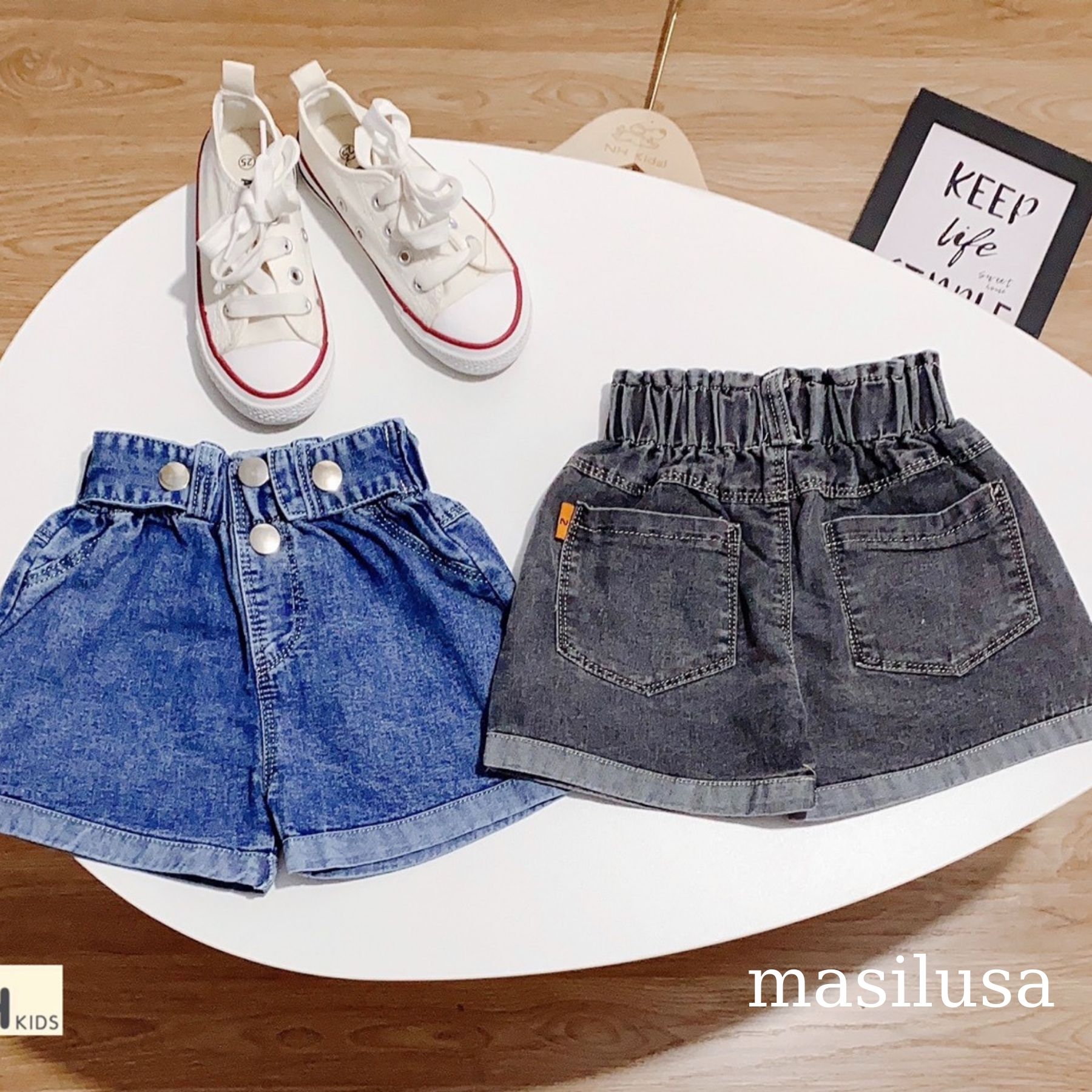 quần kaki jeans bé gái