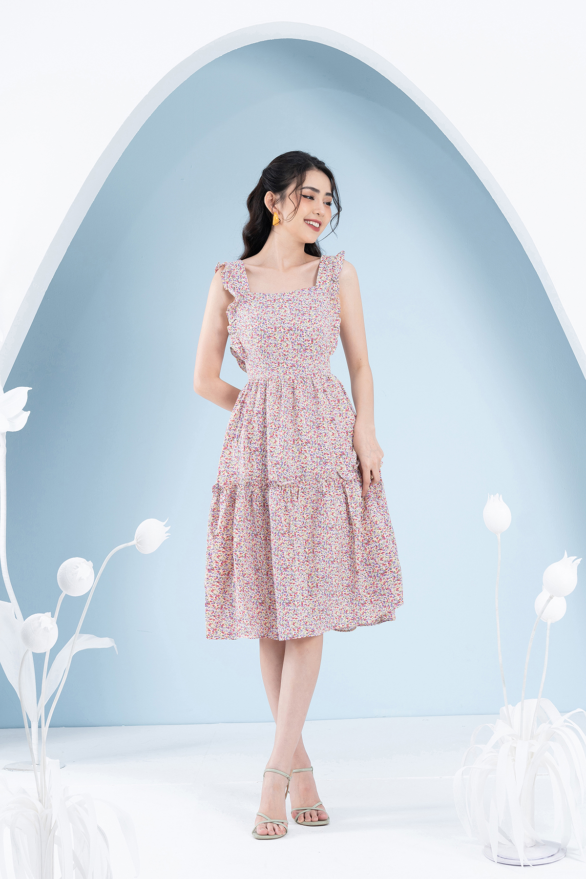 Váy Đầm Thiết Kế Nữ LUPERI LFV3210
