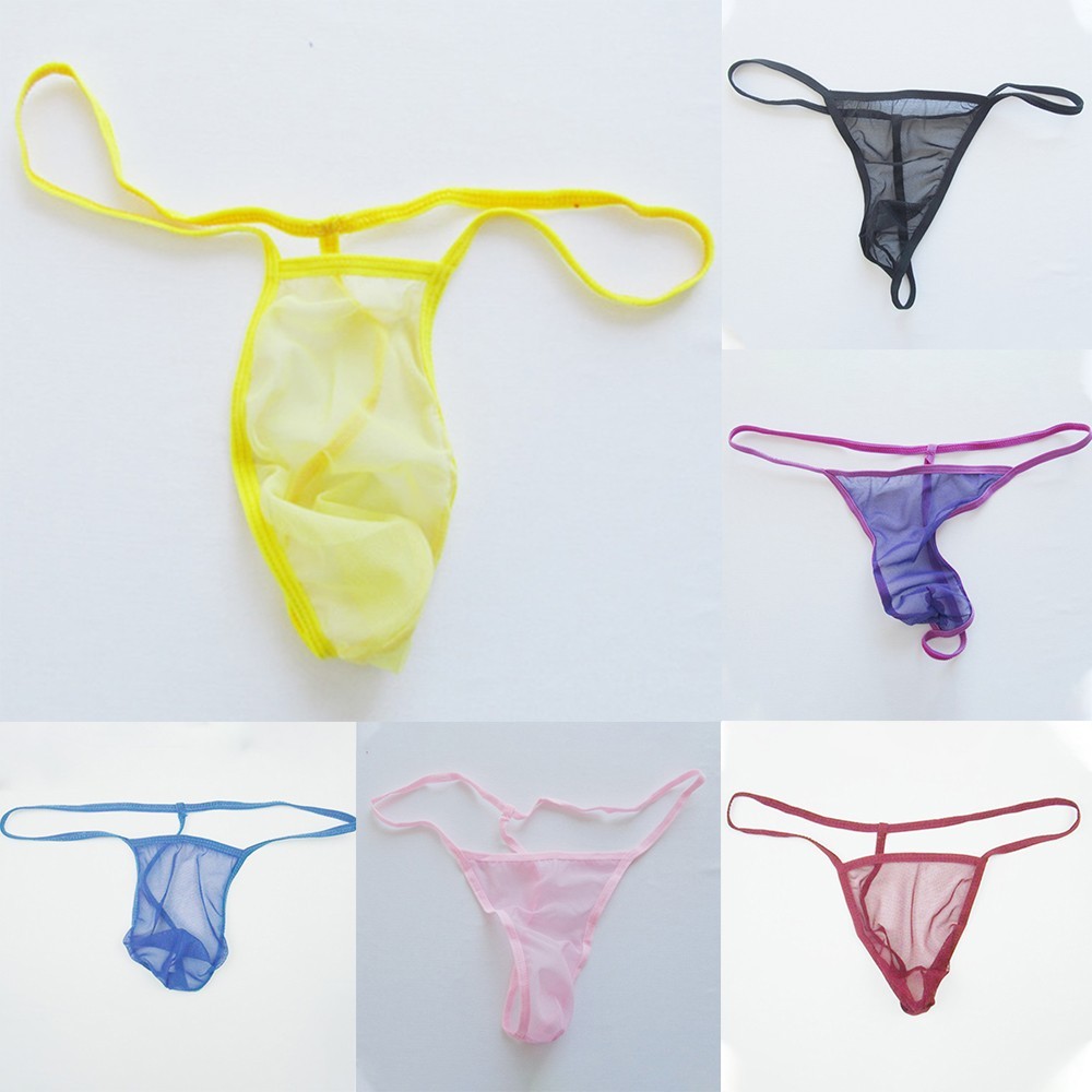 【YOUWORTH】 G Strings Underwear Liquid Comfortable Fashion Micro See-through Stretch