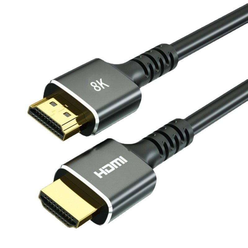 HDMI HD Cable Version 2.1 8K 60ZH TV Computer Monitor Cable HDMI Cable HD Data Cable Lazada.co.th