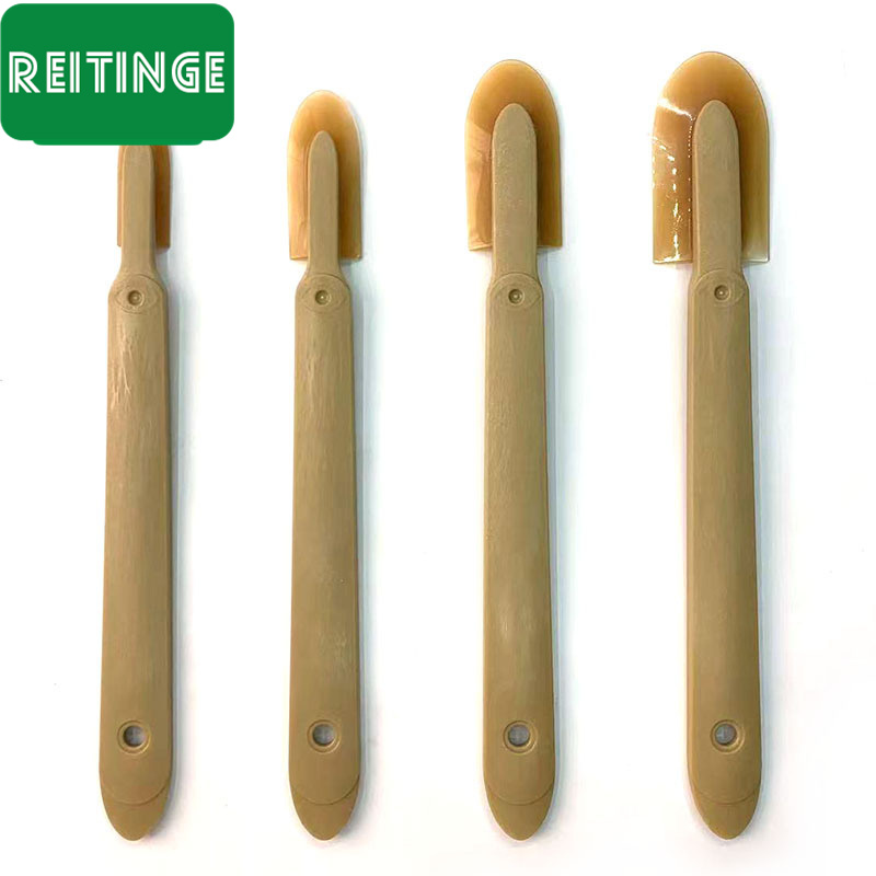 Exterior wall scraper, glass glue squeegee board, trimming clear, silicone spatula scraper blade, scraper blade, plaster, glue caulking tool set