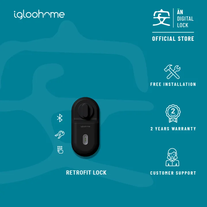Igloohome Retrofit Lock | AN Digital Lock