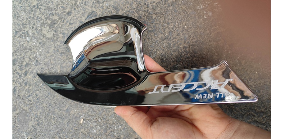 Ốp tay hõm cửa xe Accent 2018 2019 2020 2021 2022 Mạ Crom Cao Cấp, Giúp Chống Xước, Làm Đẹp Xe, Có Sẵn Keo Dính 2 Mặt, Lắp Đặt Dễ Dàng Tại Nhà