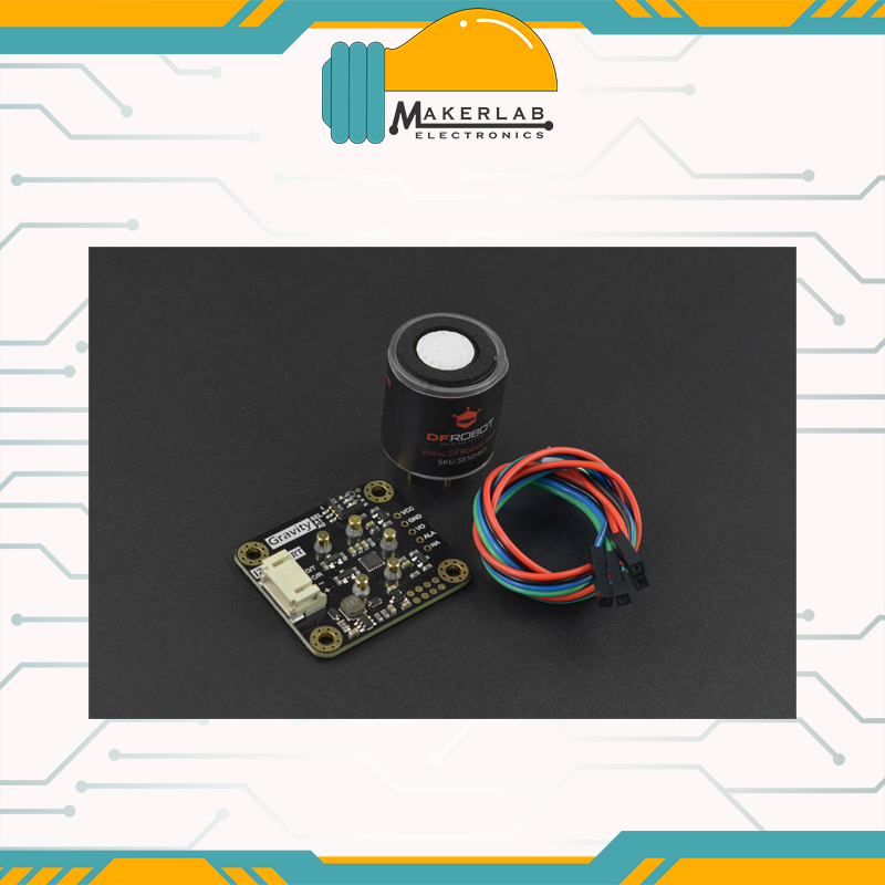 Oxygen Sensor Gravity O2 With I2C & UART - Calibrated Electrochemical ...