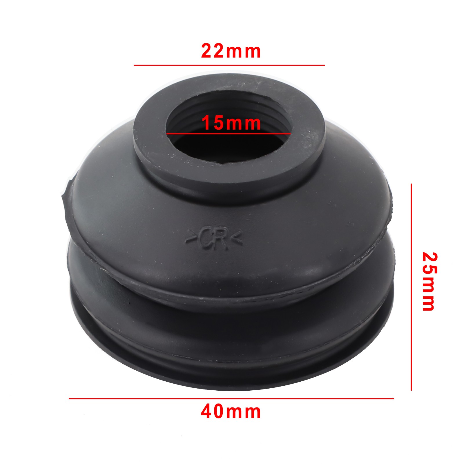 1 X Universal Rubber Ball Joint Rubber Dust Boot Covers Track Rod End Kit New