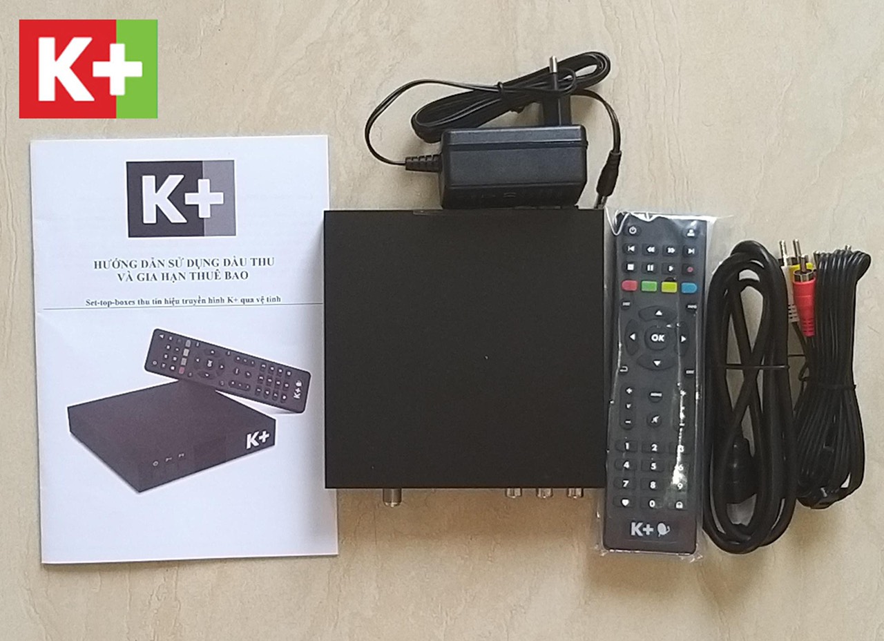 Đầu thu K+ HD mẫu mới Bảo Hành 12 tháng